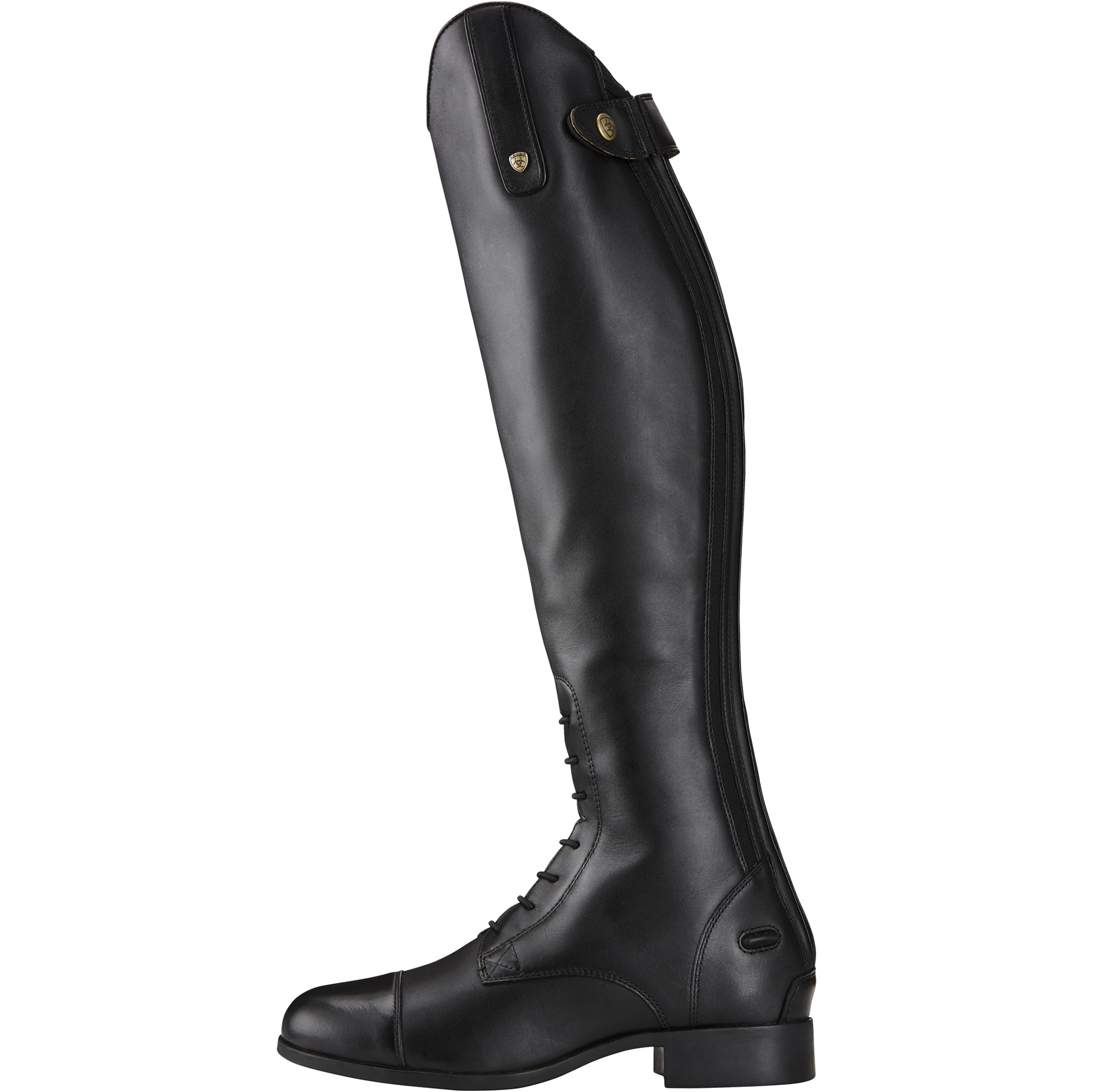2026 Ariat Damen Heritage Contour II Field Zip Long Riding Boots ACII - Black